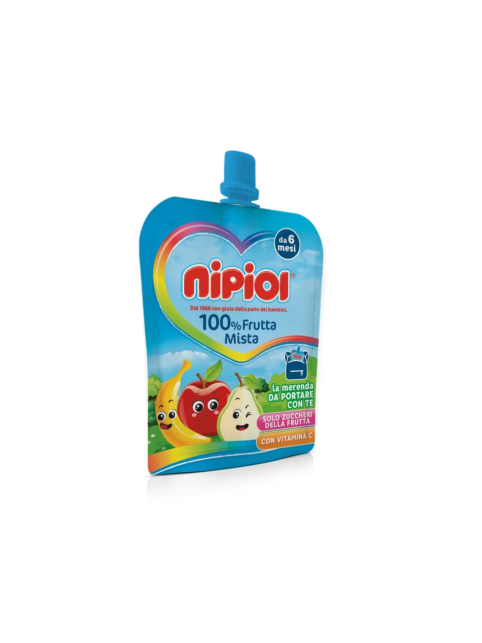Nipiol Frutta Mista omogeneizzato 85 g senza zuccheri