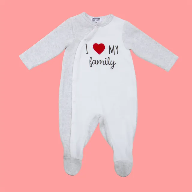 Mawi My Family tutina in ciniglia bicolore