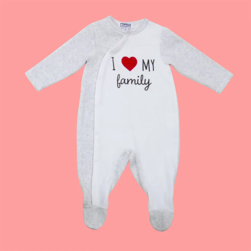 Mawi My Family tutina in ciniglia bicolore
