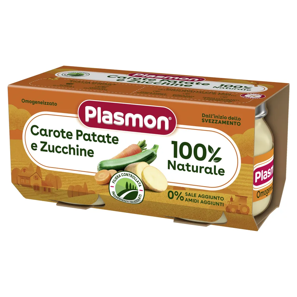 Plasmon omogeneizzato verdure carote patate 2x80g