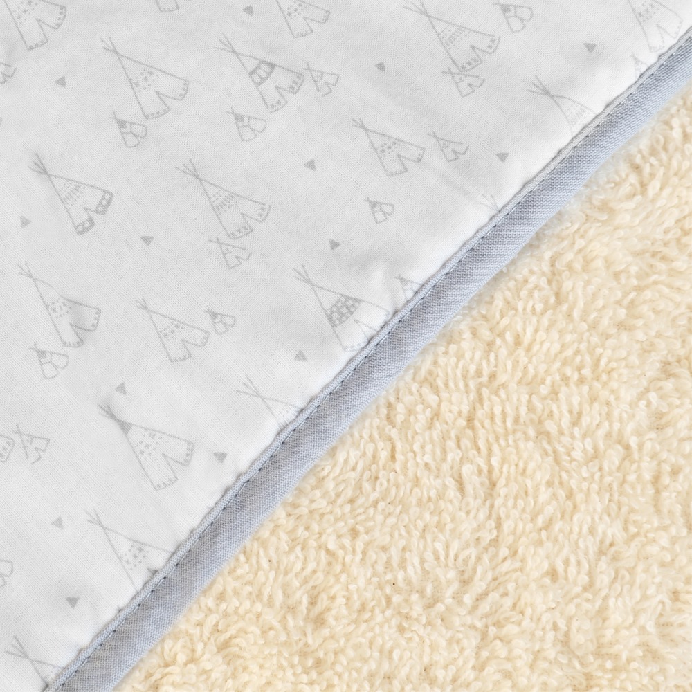 Bani Tende Indiane Accappatoio Poncho 80x80 Cotone Bio