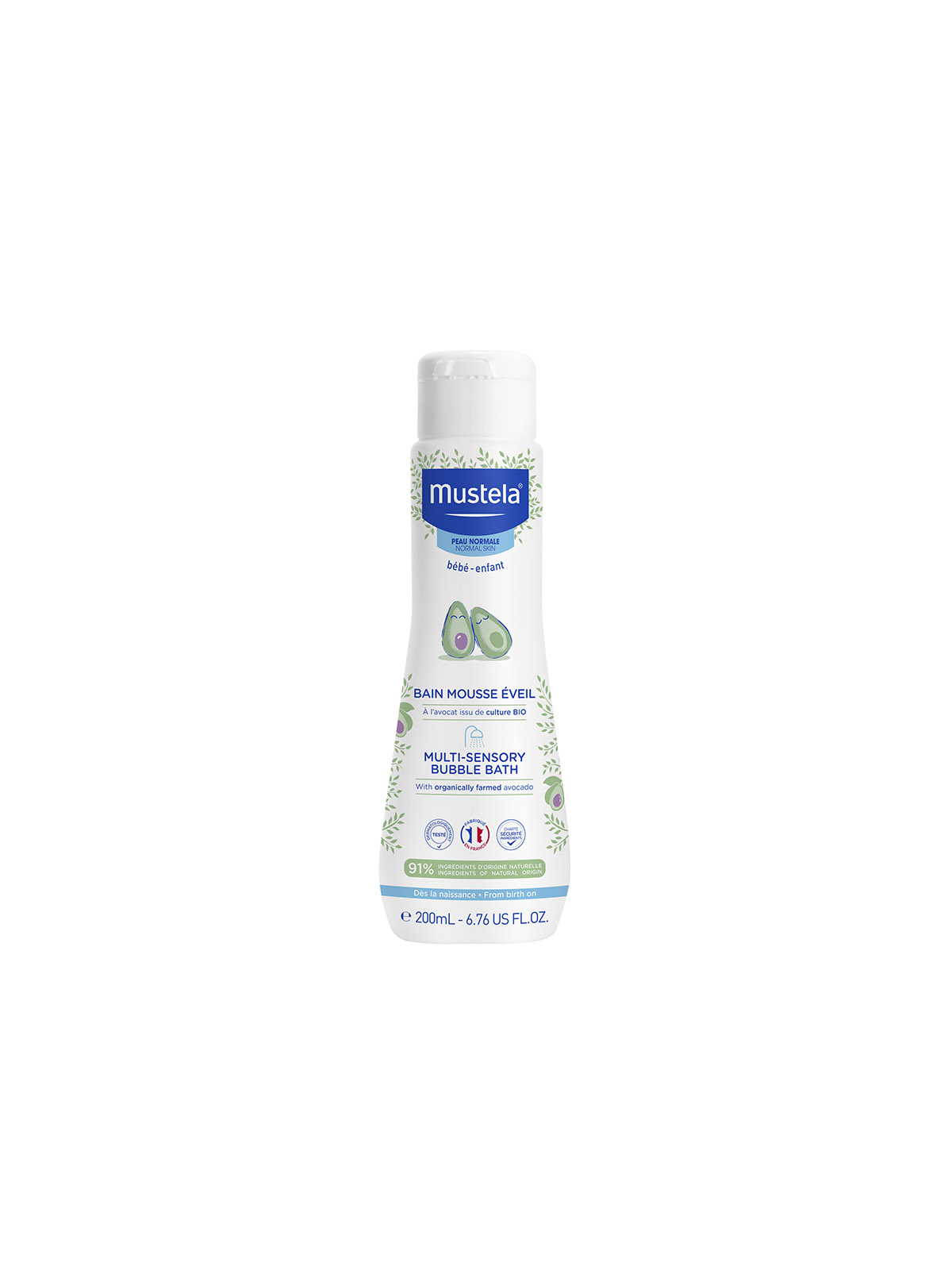 Mustela Mille Bolle bagnetto neonato 200 ml