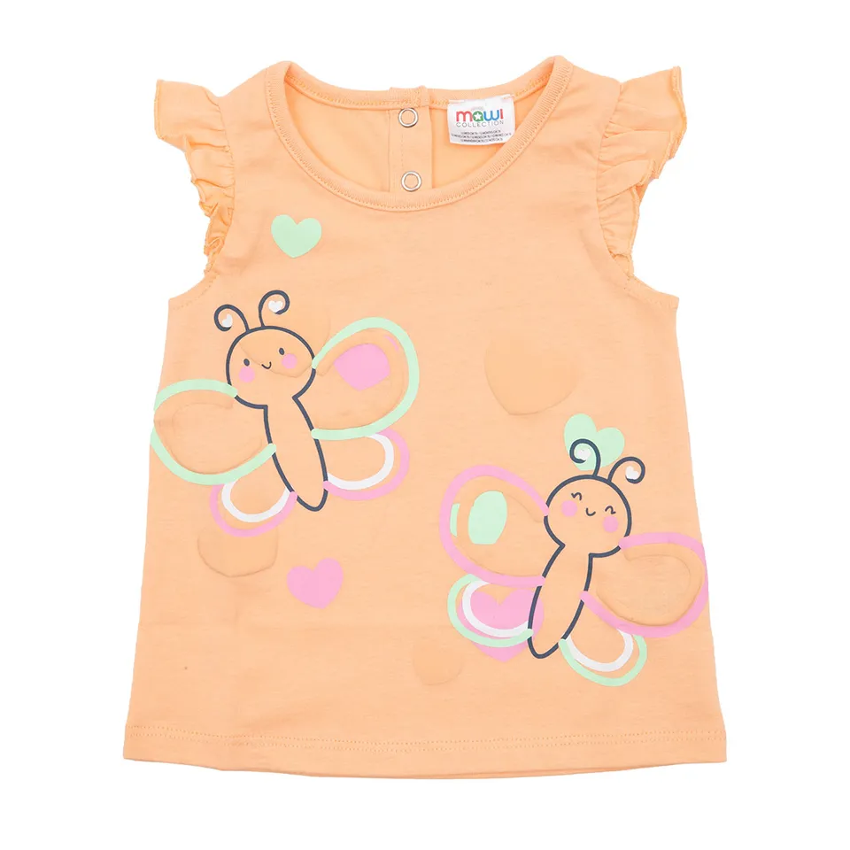 Toys Center Baby Canottiera Jersey bimba pesca stampa farfalle