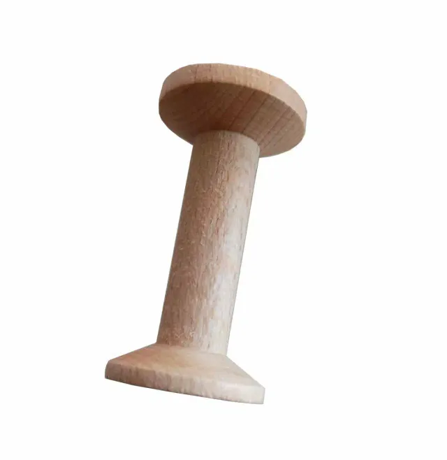 The Dida rocchetto legno di faggio 7 cm naturale