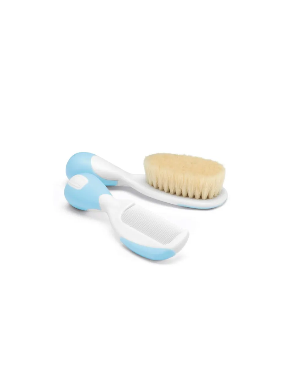 Toys Center Baby Spazzola e Pettine Neonato Set Azzurro Delicato