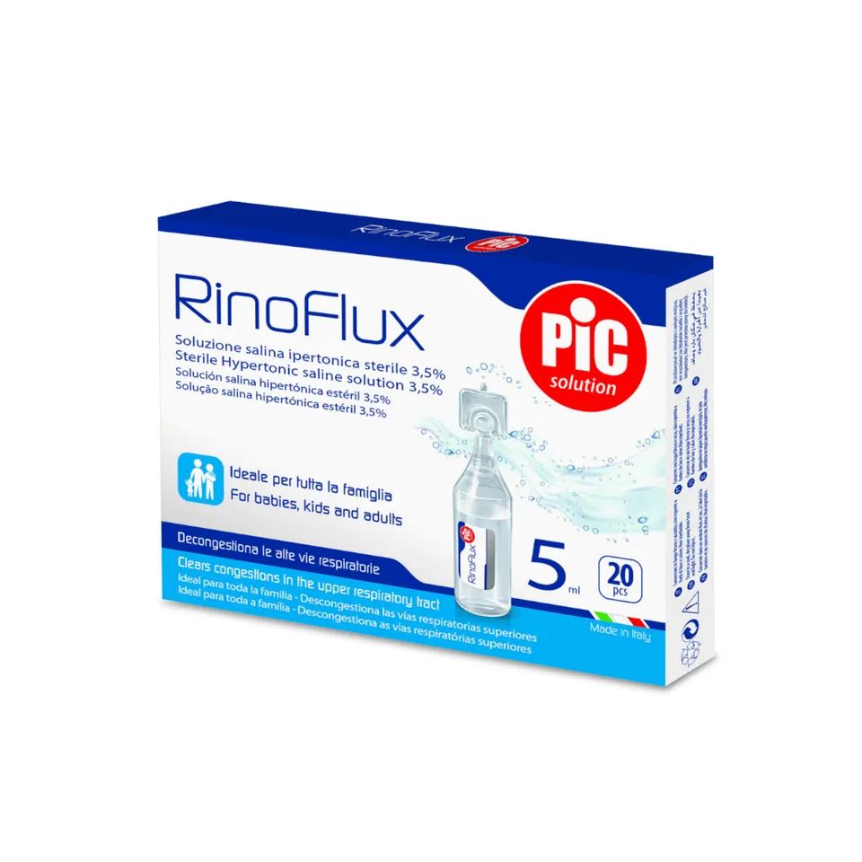 Pic Rinoflux soluzione nasale ipertonica 20 fiale 5 ml