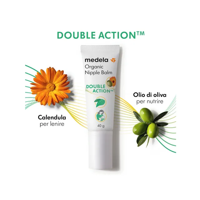 Medela balsamo capezzoli bio 40 gr oliva e calendula