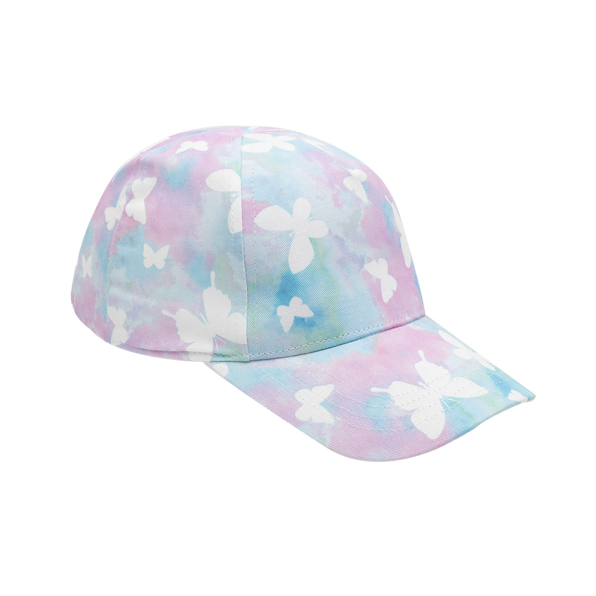 Toys Center Baby baseball cappellino bimba rosa azzurro farfalle