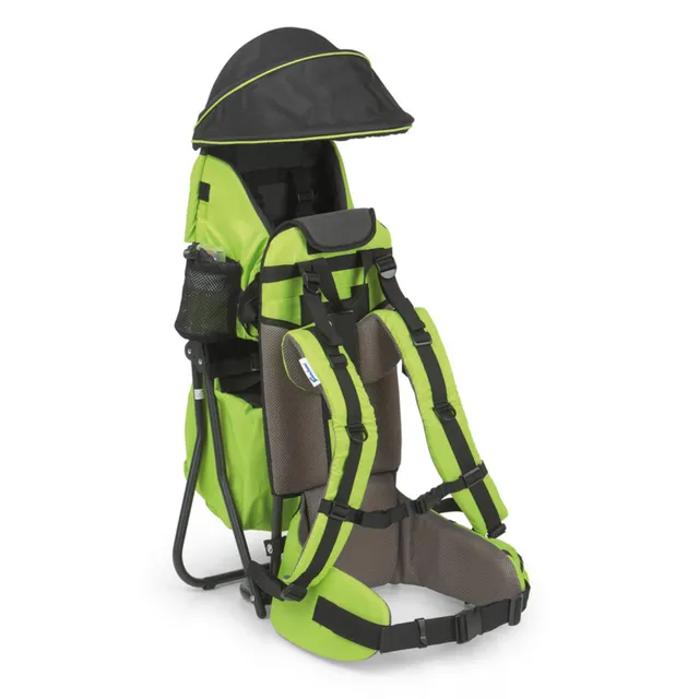 Giordani Zaino Porta Bimbo Verde in Alluminio 15 kg