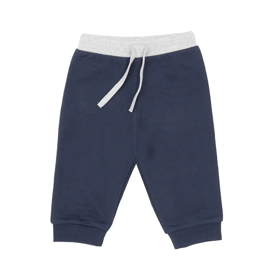 Toys Center Baby French Terry pantalone bimbo blu scuro