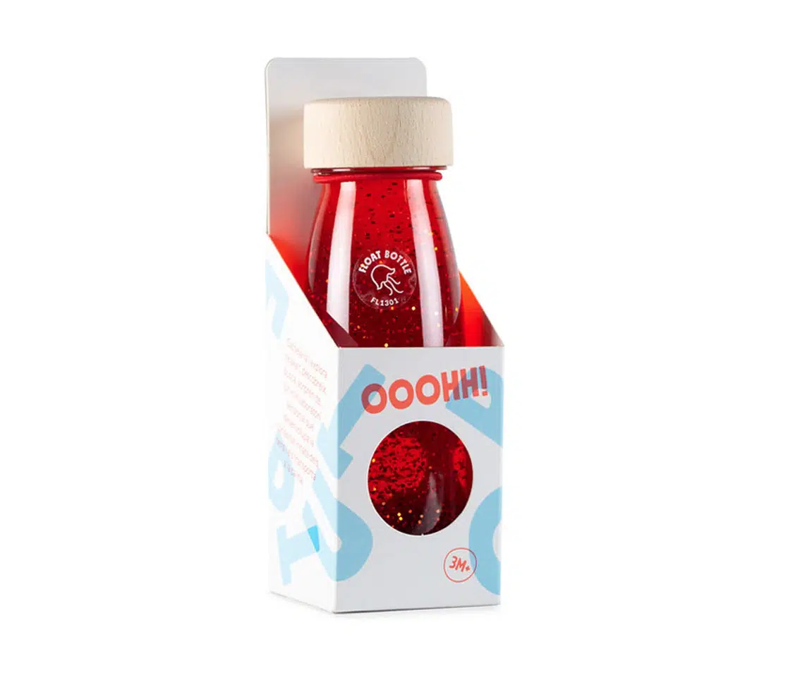The Dida Bottiglia Sensoriale Rossa Bambini