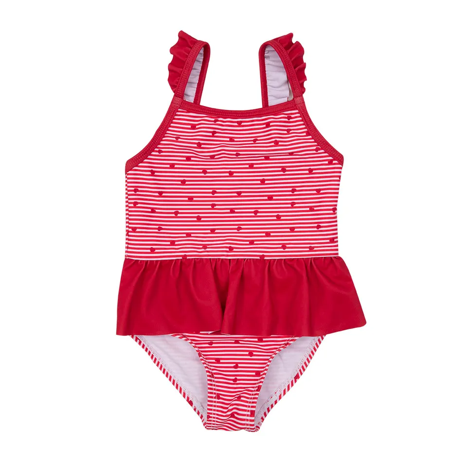 Toys Center Baby Costume Intero Bimba Rosso a Righe Frill