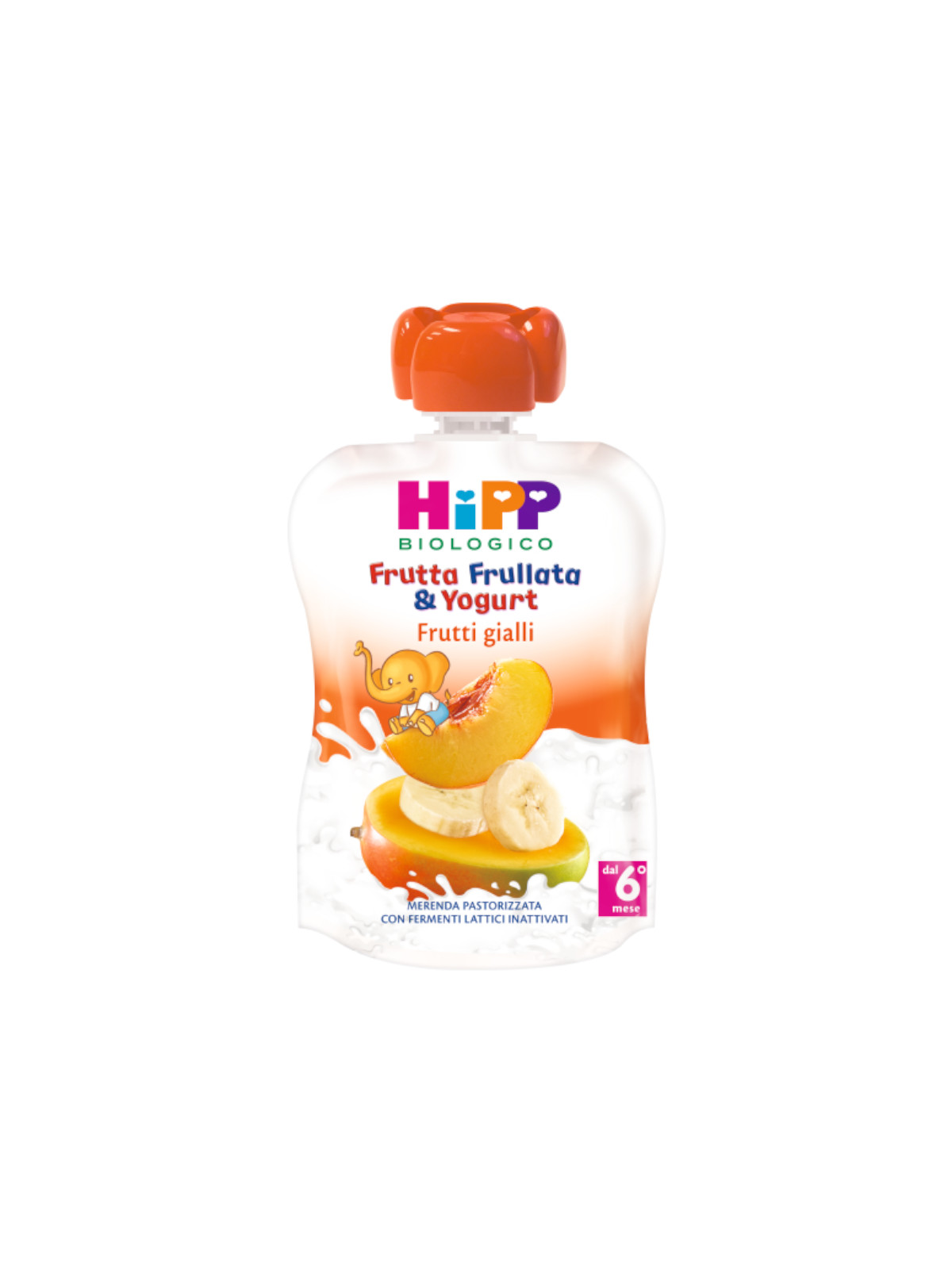 HiPP Frutta Frullata Frutti Gialli Yogurt Pouch 90g Bio