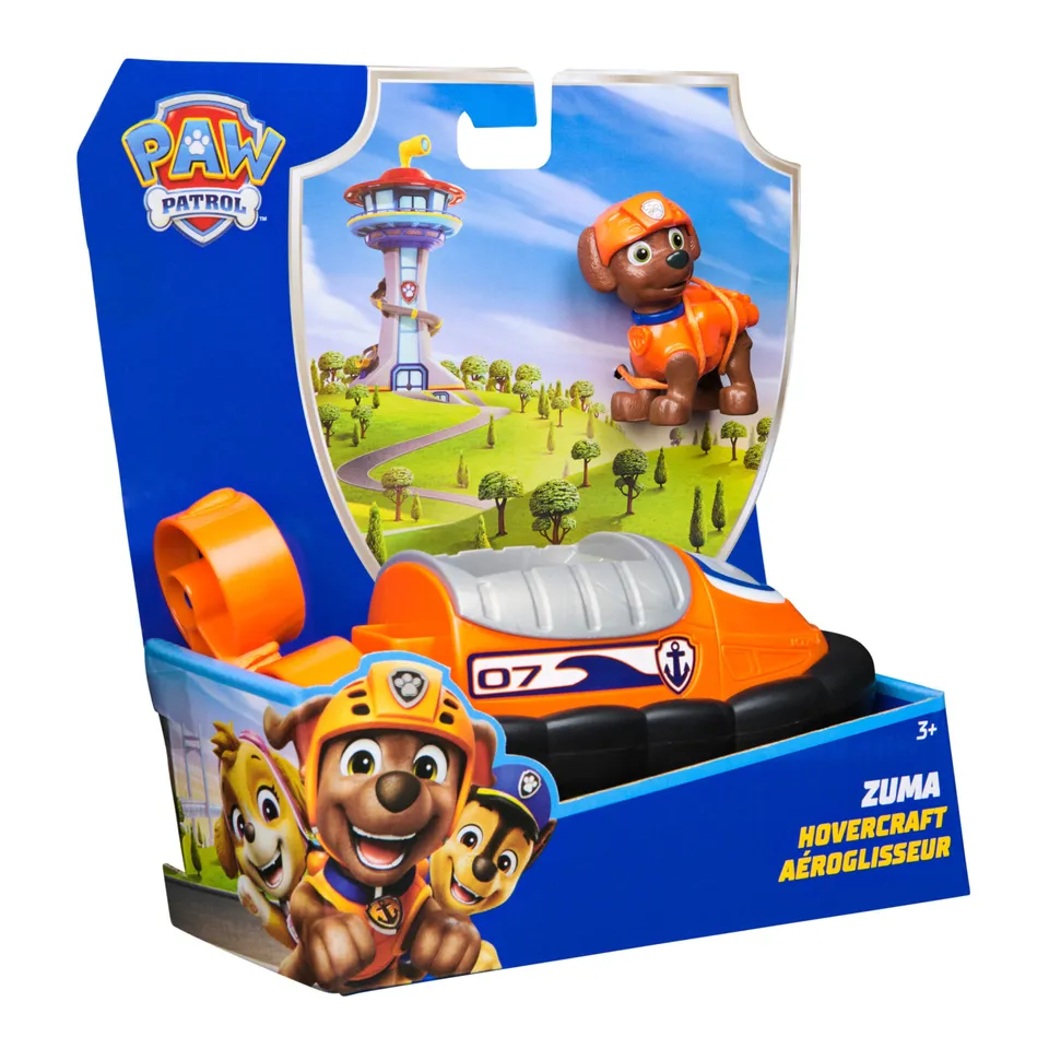 Paw Patrol aeroscafo di Zuma veicolo con personaggio