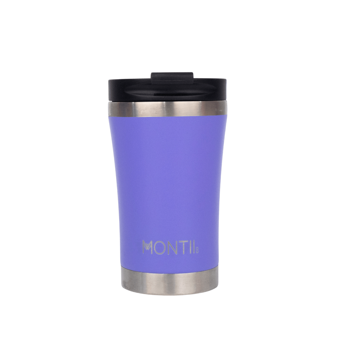 Montii tazza termica piccola lilla acciaio inox bimbi