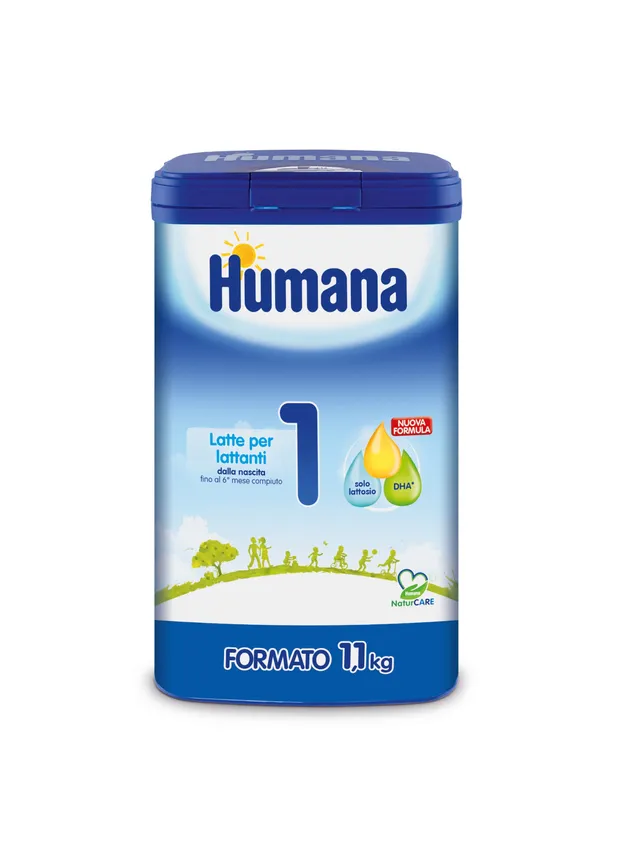 Humana 1 Latte in Polvere 1100 g dalla Nascita