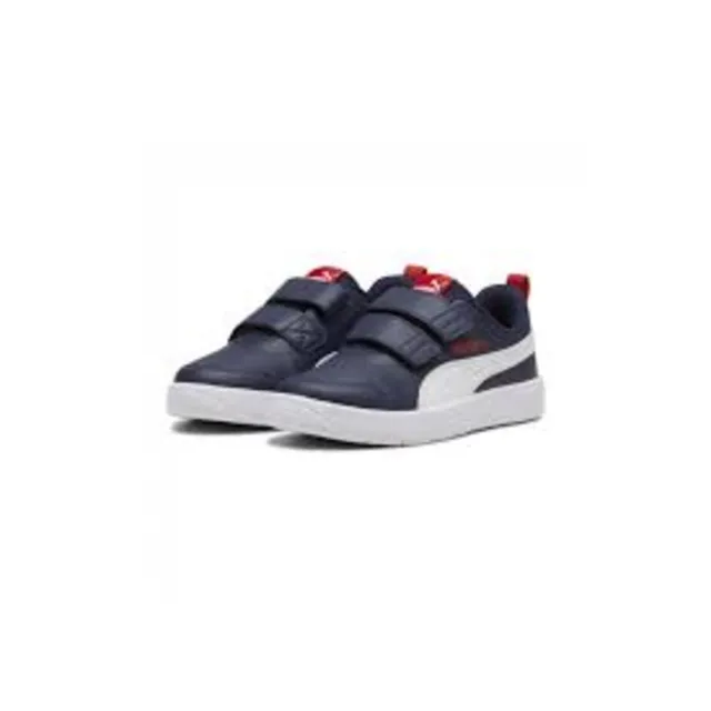 Puma Courtflex V3 V PS Sneakers Bimbo Blu Scuro