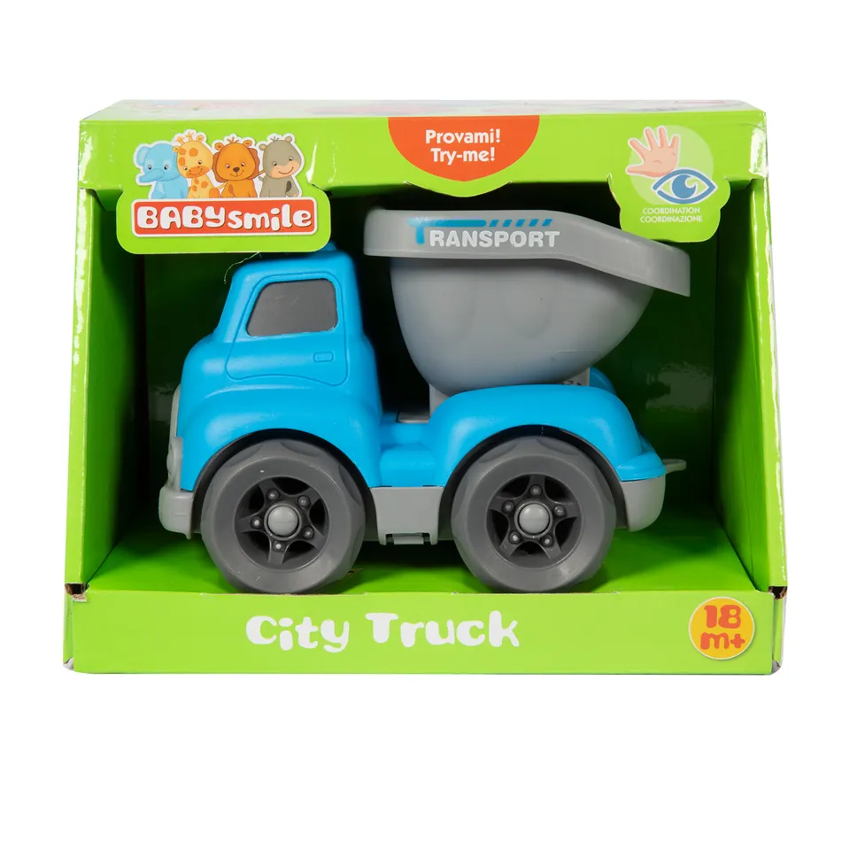 Baby Smile City Truck camion giocattolo assortito 15 cm