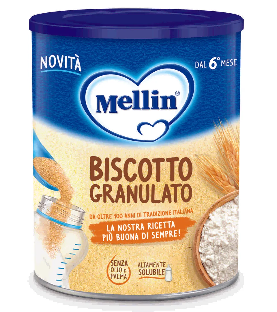 Mellin Biscotto Granulato biscotti 400 g dal 4° mese
