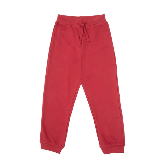 Toys Center Baby pantalone french terry bordeaux bimbo