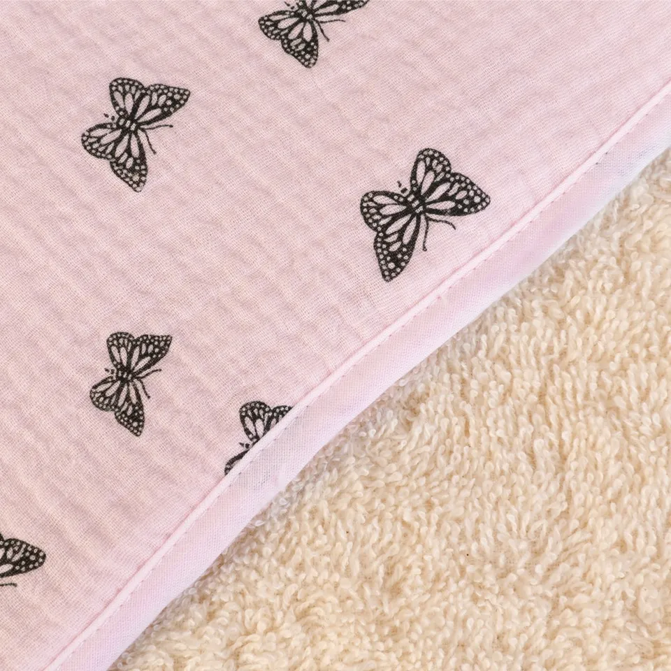 The Dida Bani Mantella Bagno Farfalle 80x80 cm Cotone Bio