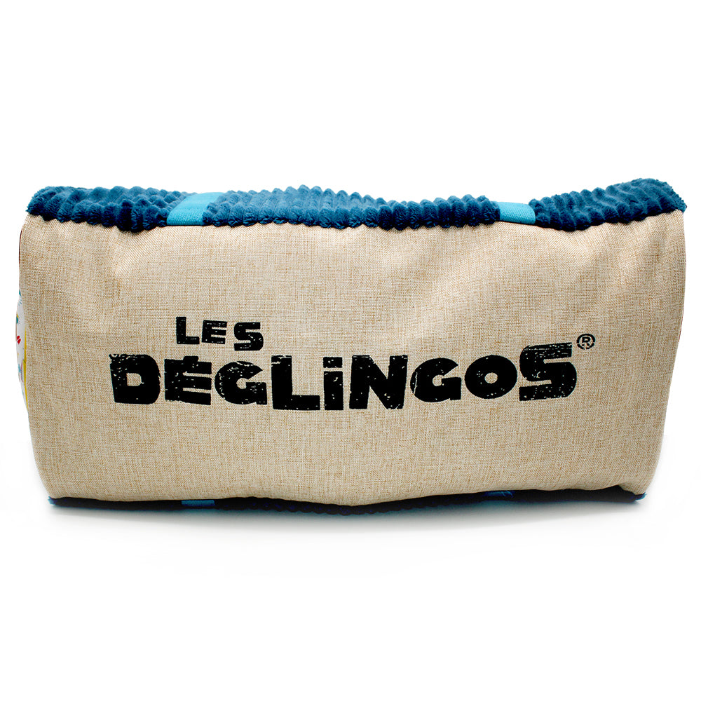 Les Déglingos Astros Borsa Weekend Gufo Blu 48 cm