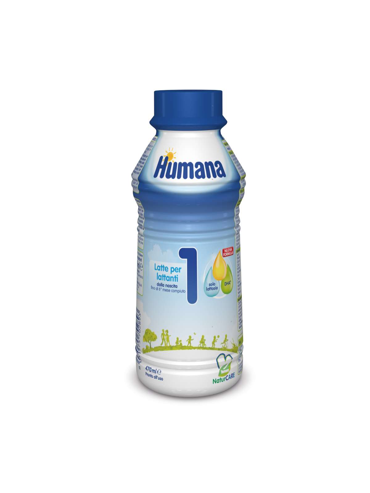 Humana 1 latte liquido prima infanzia 470 ml dalla nascita
