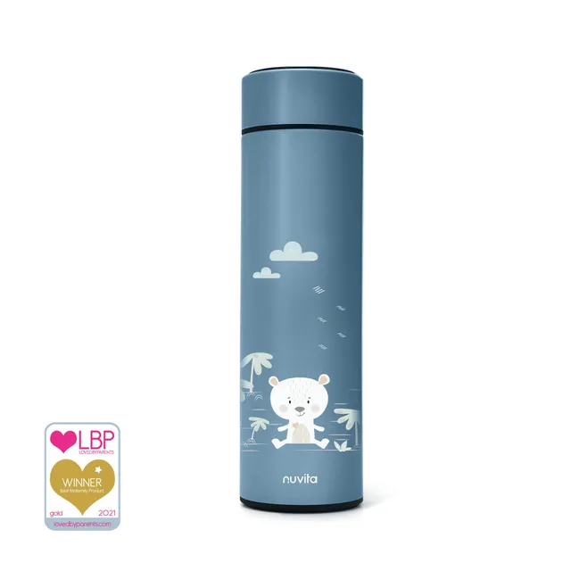 Nuvita 4455 borraccia termica 500 ml powder blue