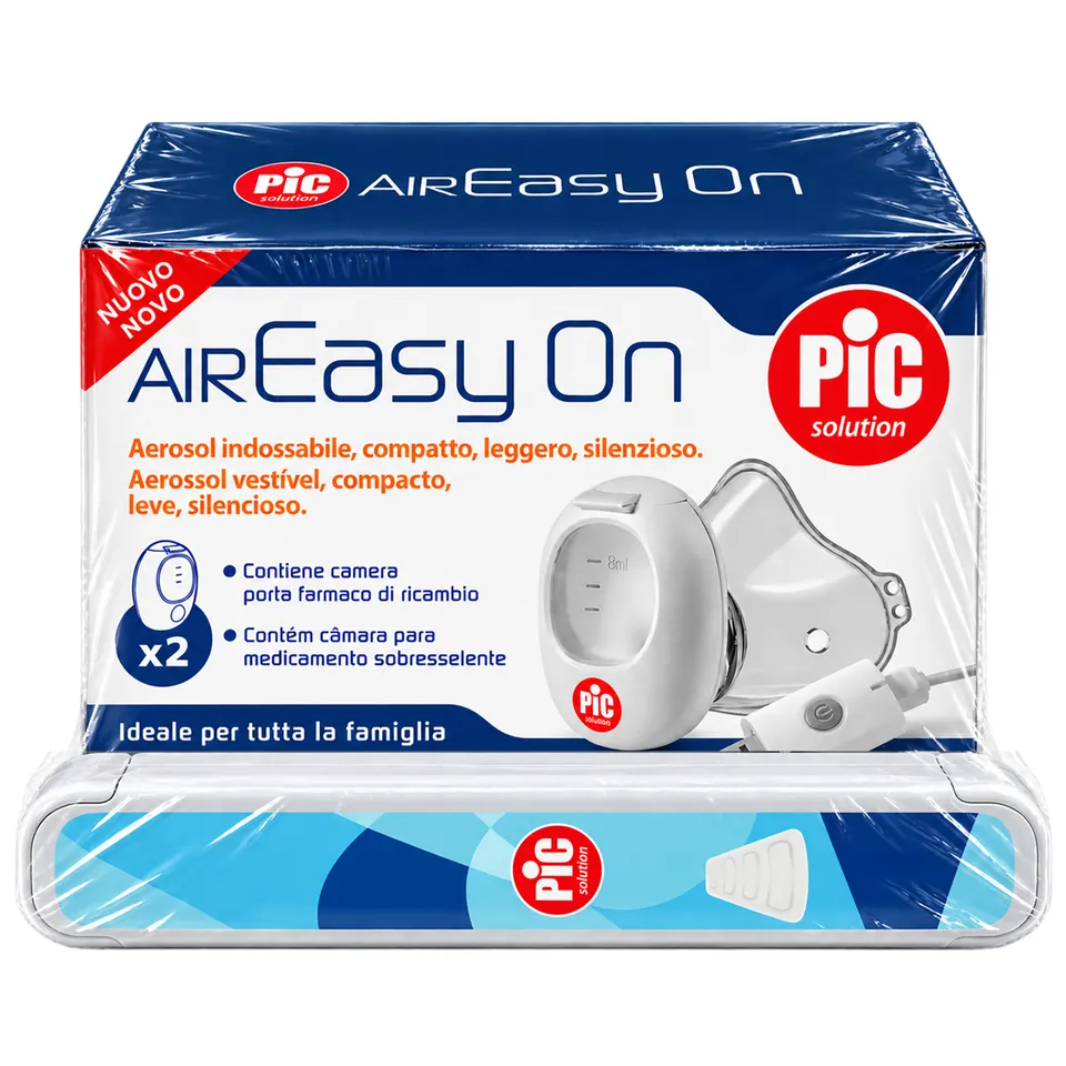Pic AirEasy On kit aerosol mesh + termometro digitale
