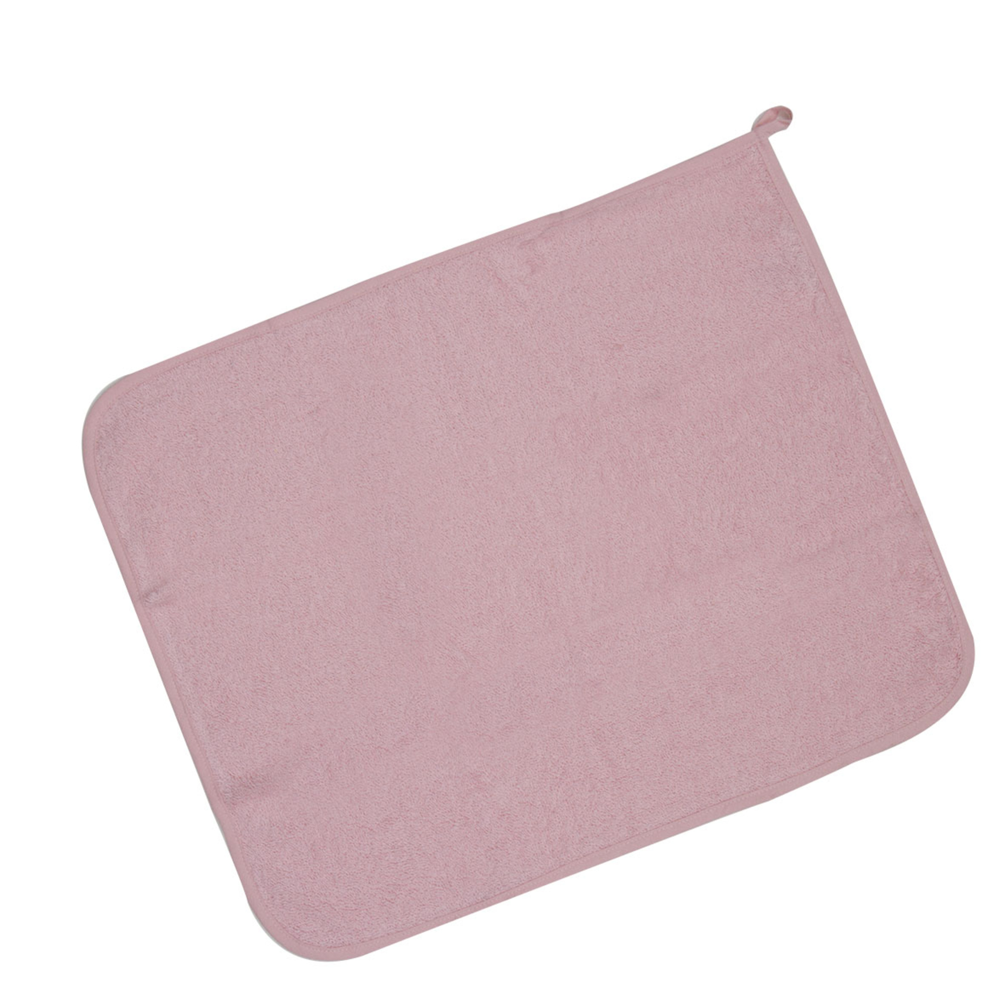 Mawi Asciugamano Asilo Rosa con Asola Morbido