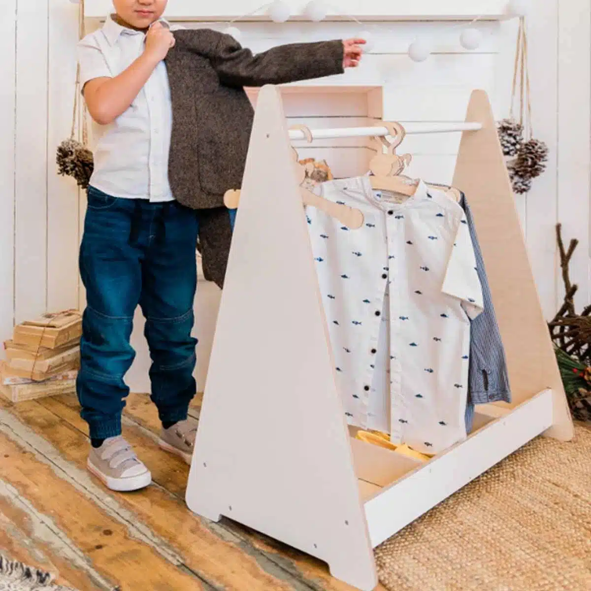 The Dida Armadio Montessori Bambini Legno