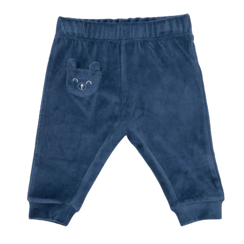Toys Center Baby pantalone ciniglia bimba beige taschina