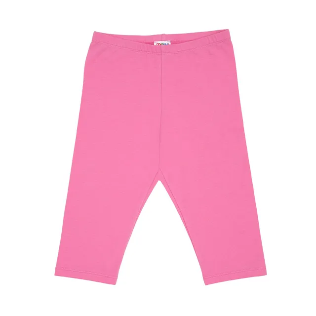 Legging 3/4 jersey basic bimba rosa stretch