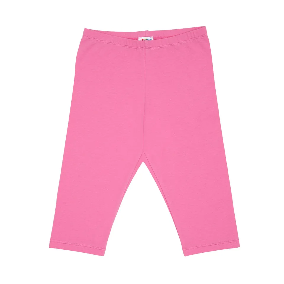 Legging 3/4 jersey basic bimba rosa stretch
