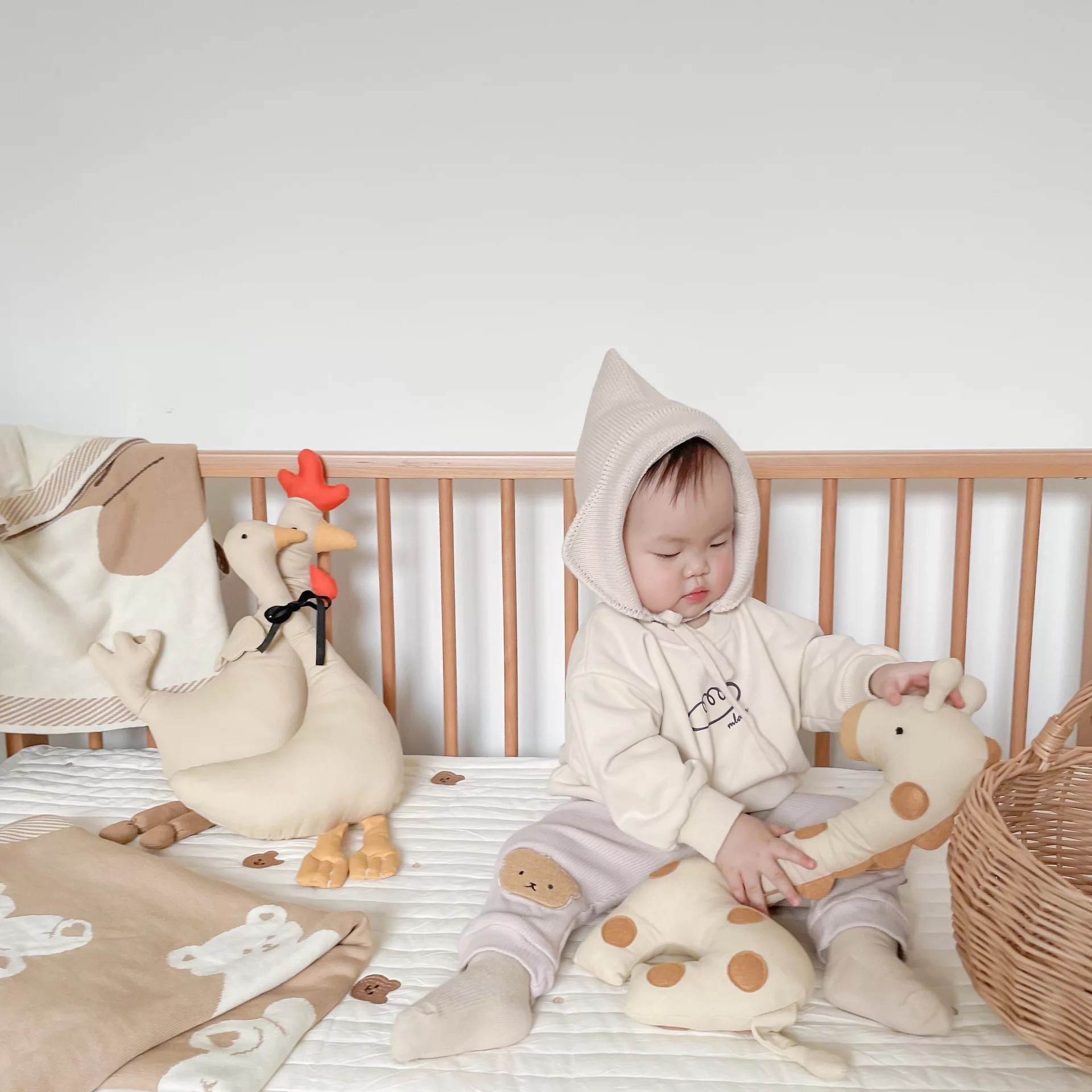 The Dida Guendalina Oca peluche cotone neonati