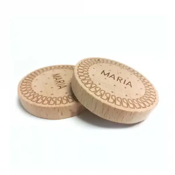 The Dida Biscotto María gioco in legno 5,5 cm naturale