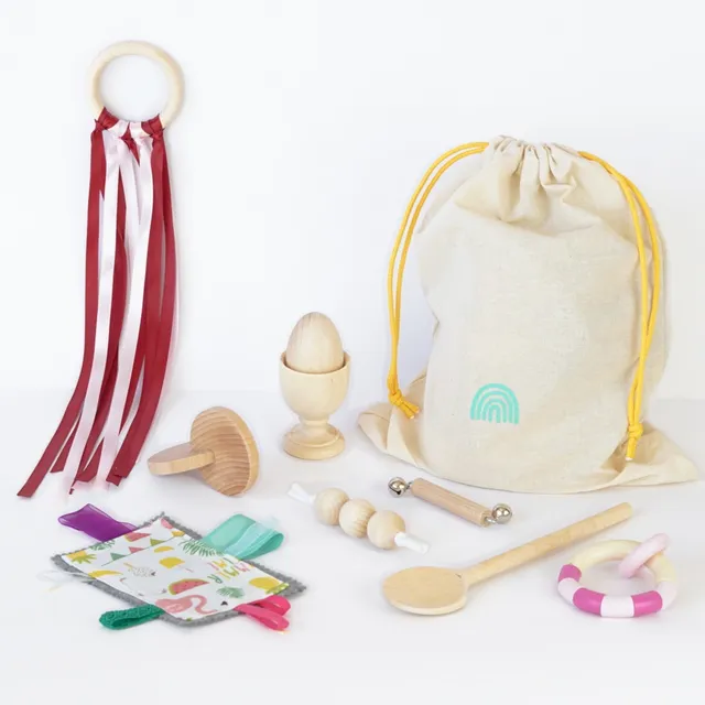 The Dida Kit Montessori bebè rosa 2-12 mesi