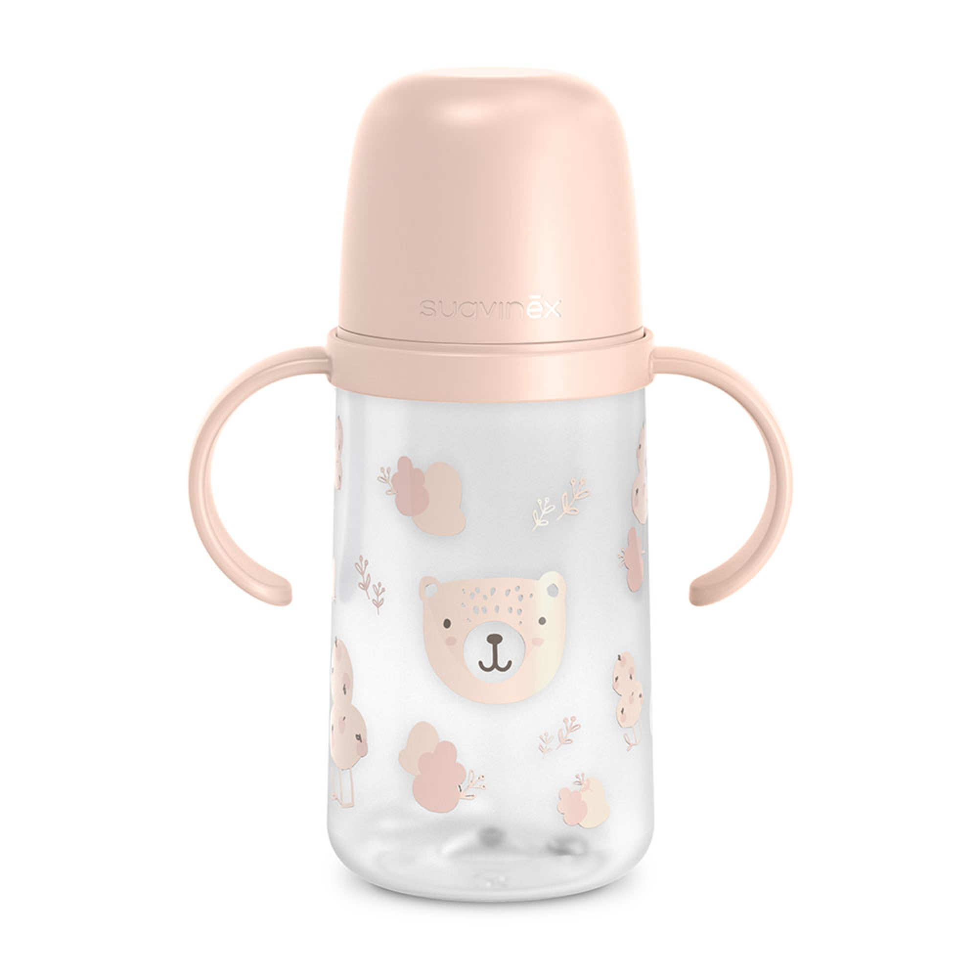 Suavinex Wild&Free Tazza Antigoccia Rosa 270 ml 6M