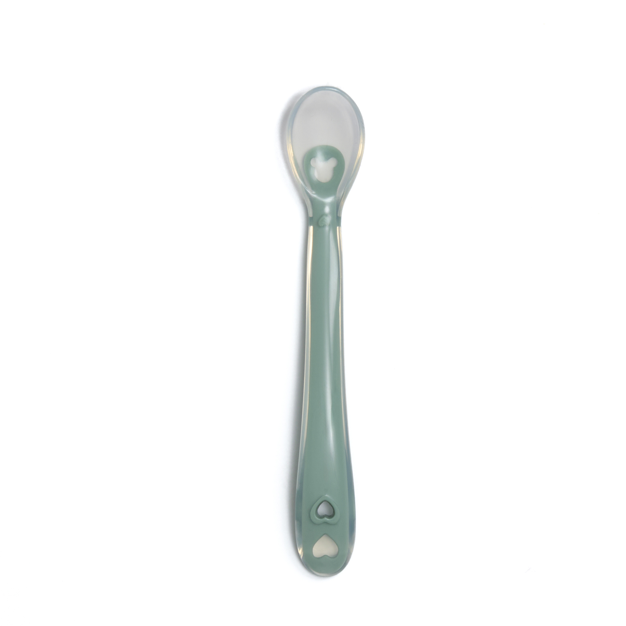 That's Love cucchiaio silicone verde 6 mesi+ morbido