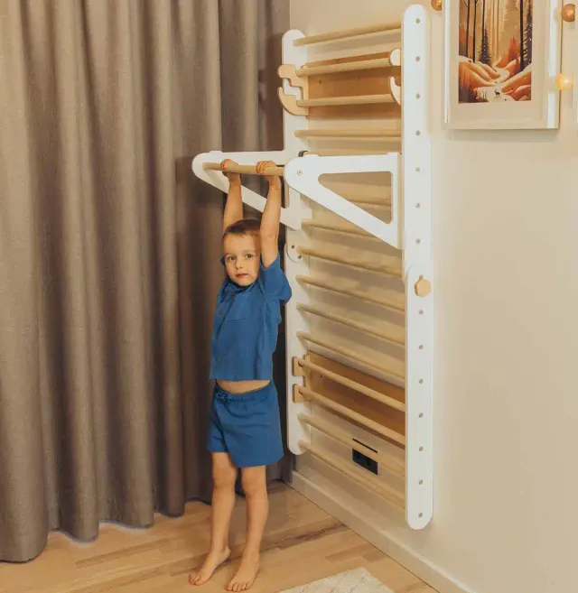 The Dida Spalliera Svedese Bambini Legno Arrampicata