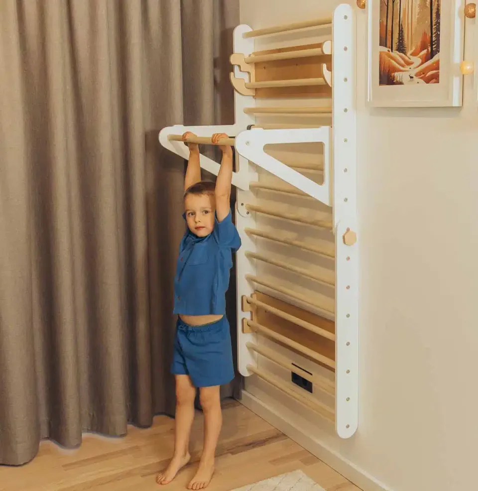 The Dida Spalliera Svedese Bambini Legno Arrampicata