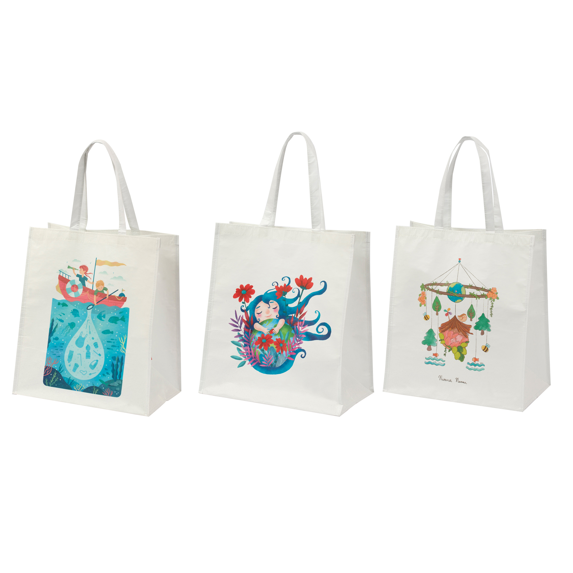 Toys Center Baby Tote Bag Shopper in Tessuto 40x45x25 cm