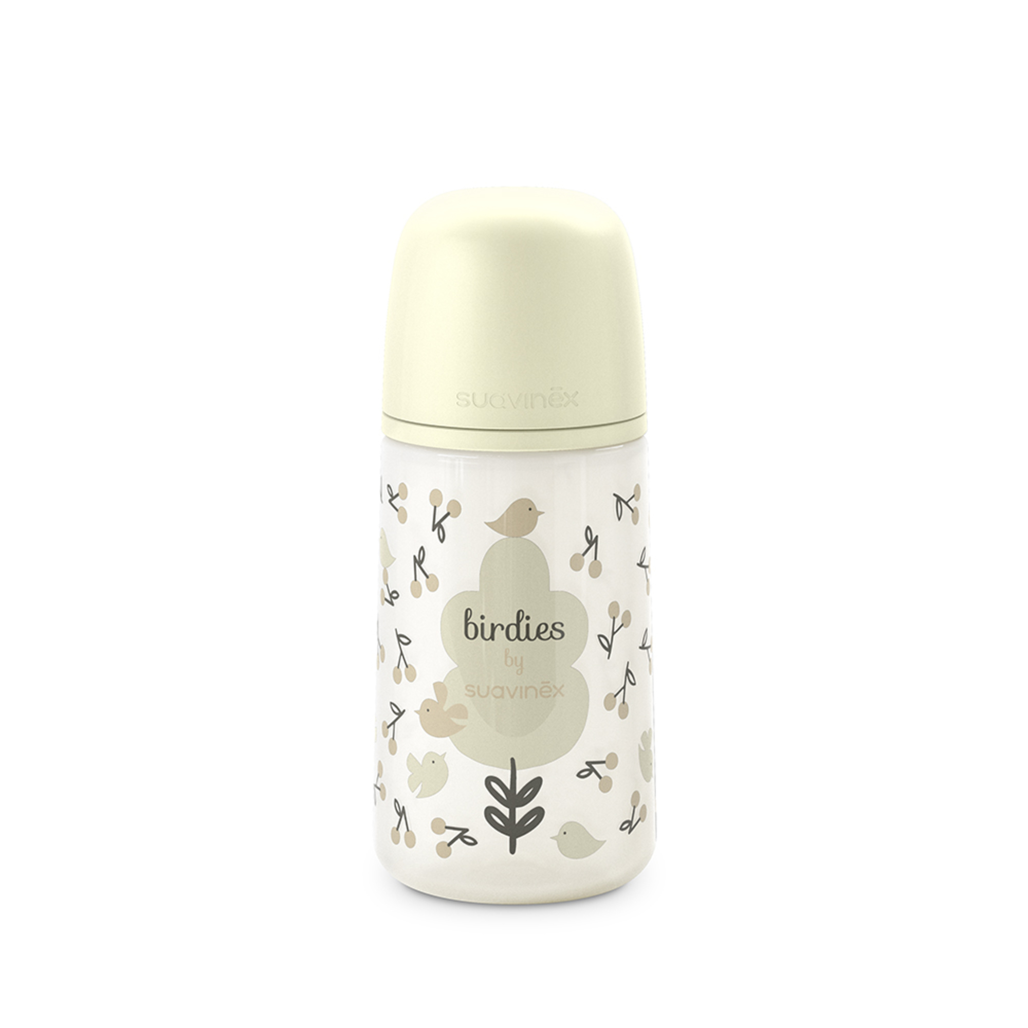 Suavinex Birdies SX Pro biberon 270 ml neutro flusso medio