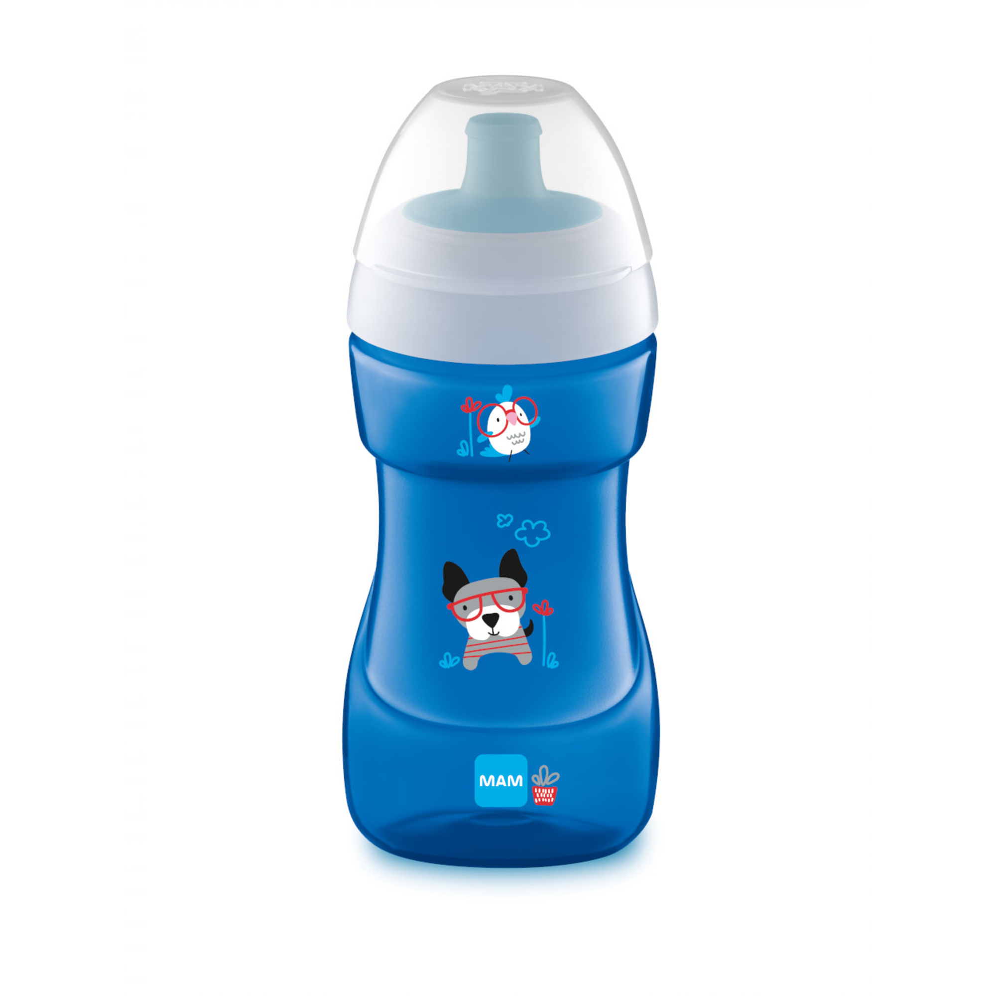 MAM Sports Cup tazza bambini 330 ml azzurro 12+ mesi