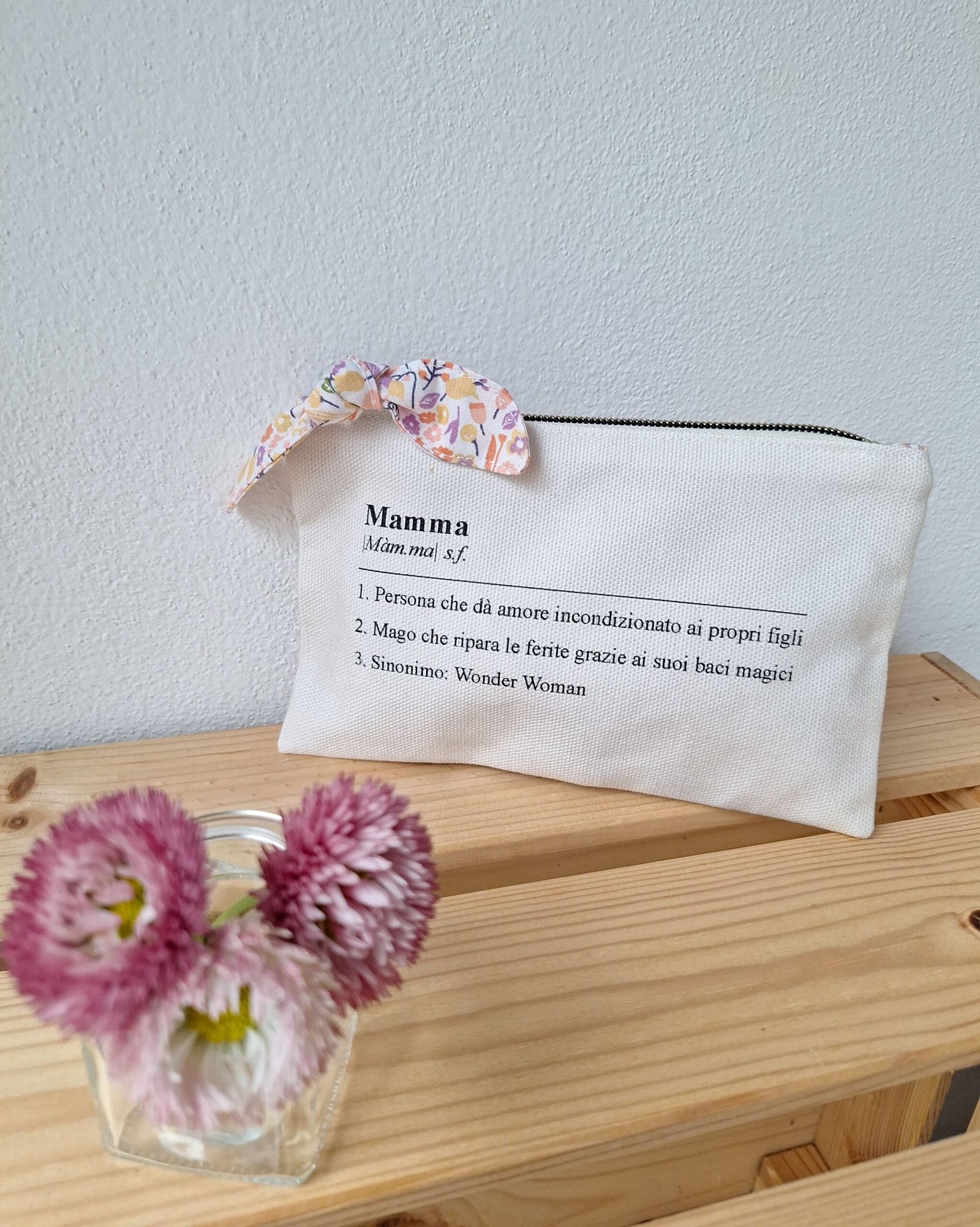 M'Amélie Pochette Mamma Definizione in Cotone Panama