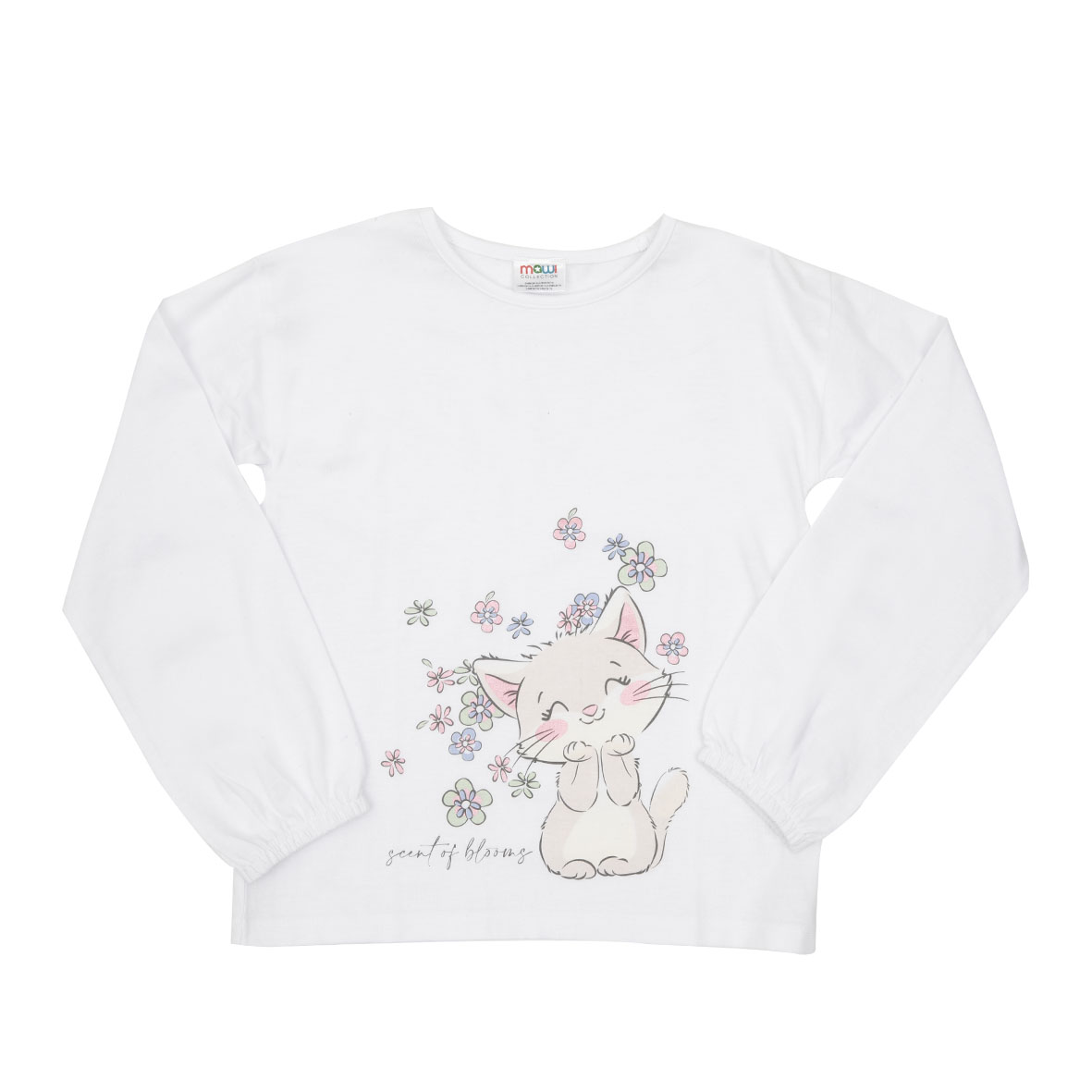 Toys Center Baby Gattino maglia bimba manica lunga bianca