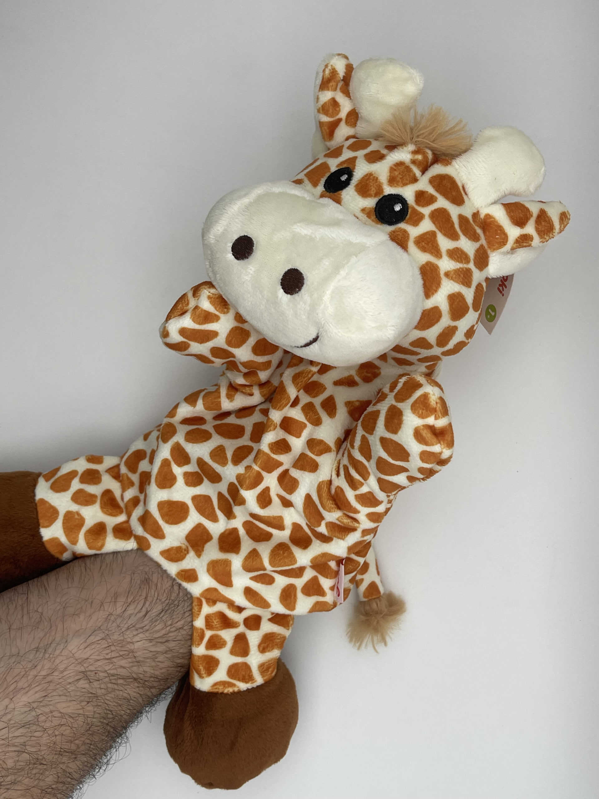 The Dida Marionetta da Mano Giraffa 21x13x31 cm Morbida