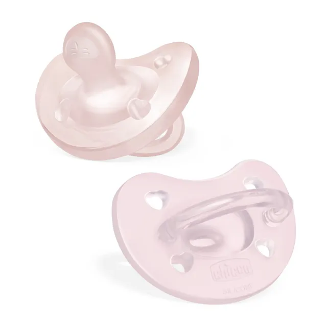 Chicco PhysioForma succhietto silicone rosa 2-6 mesi 2 pezzi