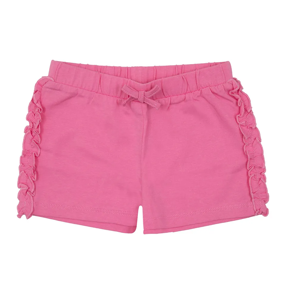 Toys Center Baby shorts bimba rosa con frill e fiocco