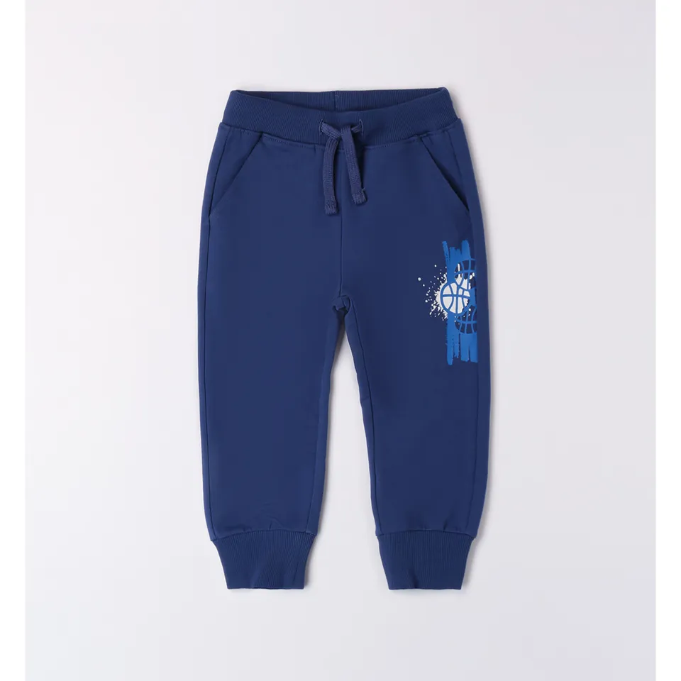 iDO pantalone felpa bambino royal leggero